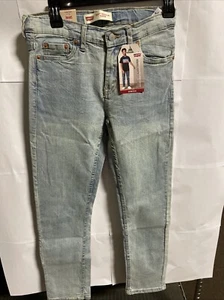 Boys Levi's 502 Regular Taper Performance Jeans in Regular 14reg 27W29L - Picture 1 of 2