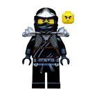 Lego Ninjago Cole Minifigure Zx With Armor Black Ninja Njo039