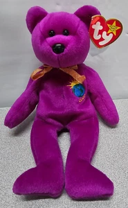 Ty Beanie Baby Millennium The Bear DOB January 1, 1999 w/ Tags - Picture 1 of 10