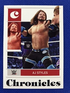 2022 #99 AJ Styles Panini Chronicles WWE RAW - Bild 1 von 2