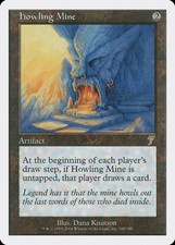 Howling Mine 7th Edition NM Artifact Rare MAGIC THE GATHERING CARD ABUGames