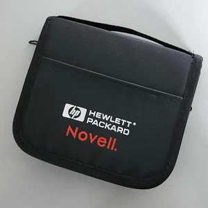 Vintage HP Hewlett Packard Novell Floppy Disk Binder Case - Bild 1 von 8
