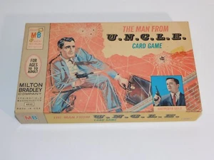 The Man from U.N.C.L.E. Card Game Milton Bardley 1965 - Picture 1 of 8