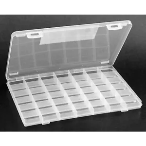 42Grids Plastic Compartment Storage Box Jewellery Bead Craft Organiser J5793E1E4 - Picture 1 of 14