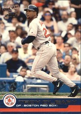 2001 Pacific Extreme LTD Boston Red Sox Baseball Card #72 Troy O'Leary /45