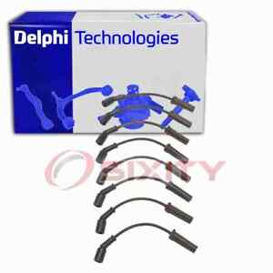 Delphi Spark Plug Wire Set for 2009-2010 Hummer H3 5.3L V8 Ignition Plugs zp