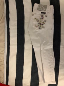 Weiße Miss Me Capri Jeans - Bild 1 von 3