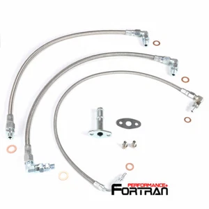 Turbo Oil Water line kit For Nissan RB26DETT with Single GT30 GT35 / G25 G30 G35 - Picture 1 of 1