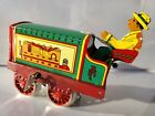 Tin Toy Paya-Spain Mechanical Wind Up Farm Tractor Working With Key.