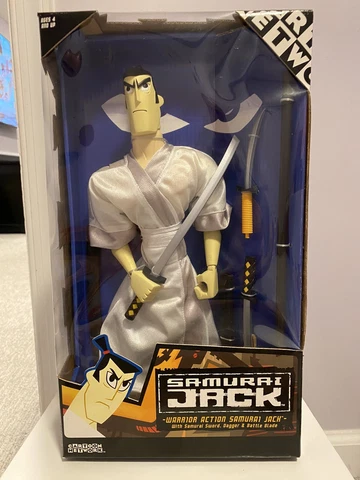 Cartoon Network Warrior Action Samurai Jack 12” Action Figure (2001 Equity Toys) Cover