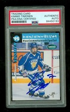 Kimmo Timonen Autograph 1994-95 Parkhurst SE Rookie card SE 218 Finland PSA/DNA