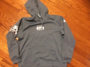 Neu mit Etikett! Mississippi State Adidas Teamplayer FAMILY Kapuzenpullover Erwachsene Small - Bild 1 von 2