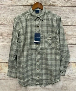 Propper Shirt Mens Small Covert Plaid Hidden Access Fit Button Down New - Picture 1 of 7