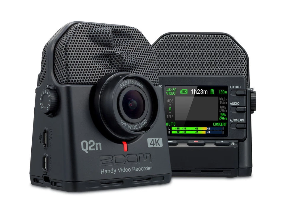 Zoom Q2n 4K Videocamera 4K con microfono stereo per musicisti - Immagine 1 di 1