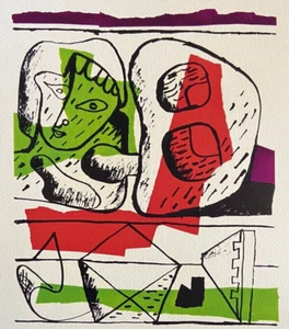Le Corbusier Lithograph COA Original Certified Editions Forces-Vives - Picture 1 of 7