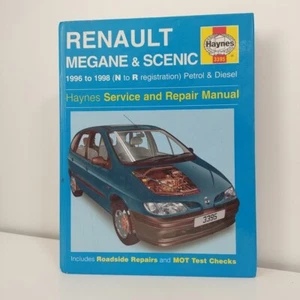 Renault Megane & Scenic Haynes Manual Petrol And Diesel 1996 To 1998 Workshop - Picture 1 of 3