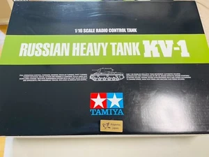 Tamiya 56027 1/16 Radio Control Soviet KV-1 Heavy Tank Gigant Full Operation Set - Picture 1 of 24