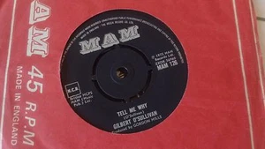 GILBERT O SULLIVAN YOU ARE YOU / TELL ME WHY OG UK 1975 MAM 7" SINGLE MAM 126 - Picture 1 of 1