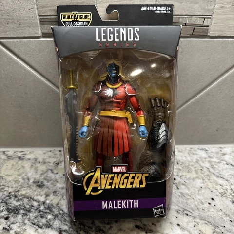 NEW Marvel Legends Series: Avengers Malekith 6" Action Figure BAF Cull Obsidian Cover