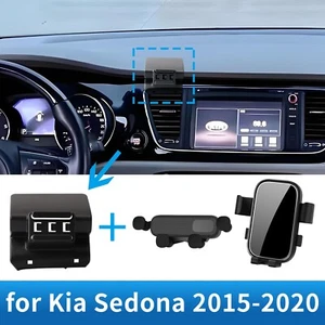 Car Phone Holder for kia Sedona 2015 - 2020 Carnival Accessories GPS Bracket - Photo 1 sur 16