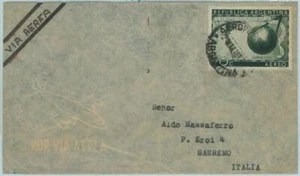 67562 - ARGENTINA - Postal History - AIRMAIL COVER to ITALY - 1949 - MAPS - Picture 1 of 1