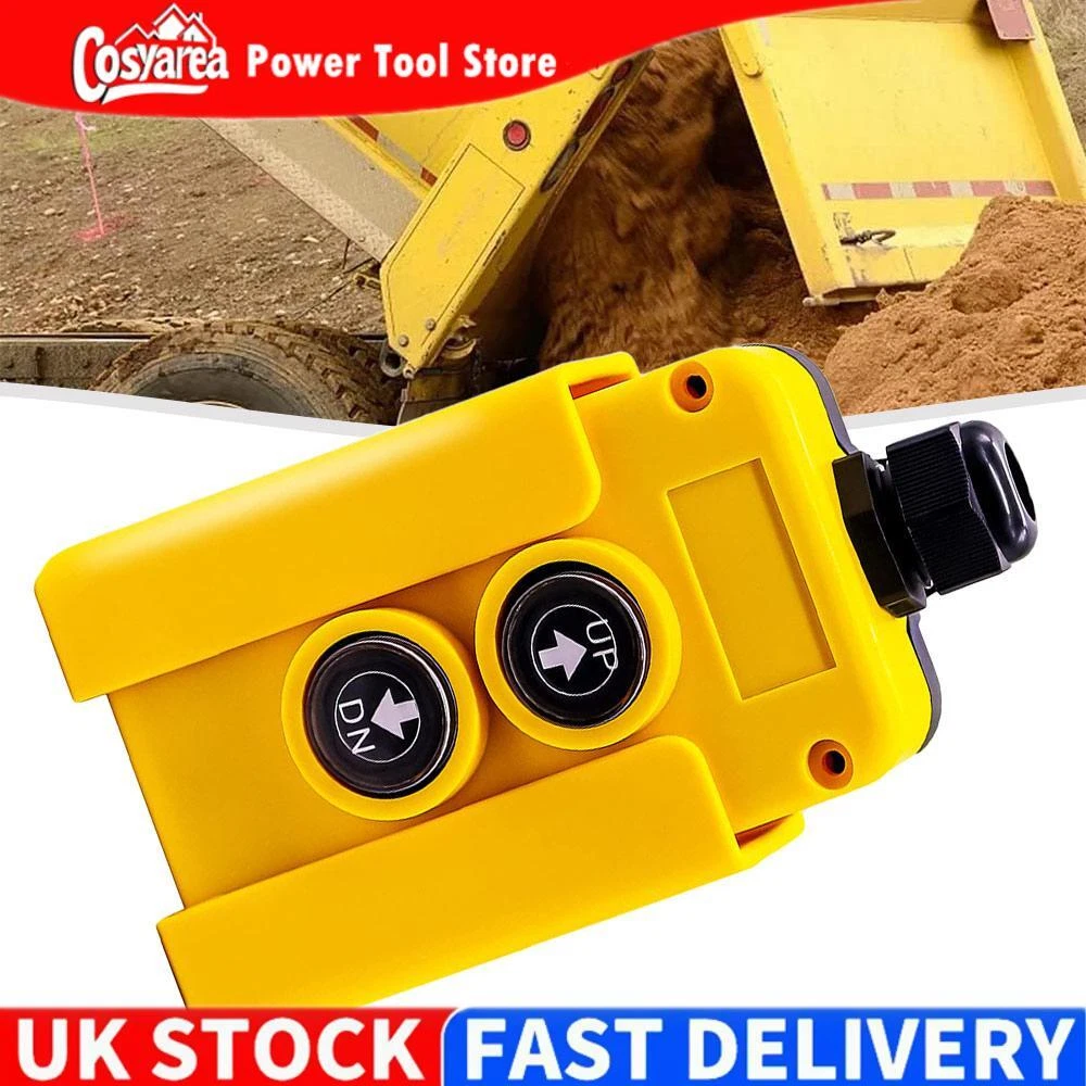 Dump Trailer Switch 12V DC Dump Trailer Remote Control Switch - Up/Down ...