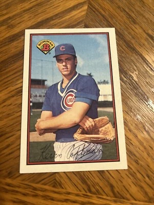 1989 Bowman Kevin Coffman #282 Chicago Cubs Baseball Card - Image 1 of 3