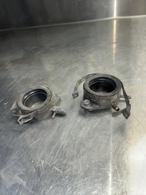 1984 85 Yamaha Virago XV1000 XV 1000 Intake Carb Boots / Manifolds OEM 1985 Foto 1 de 4