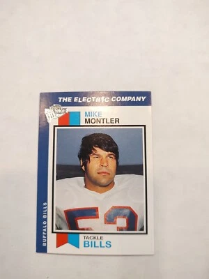 2005 TOPPS FOOTBALL ALL-TIME FAN FAVORITES   MIKE MONTLER #67  BUFFALO BILLS PWE - Image 1 of 2