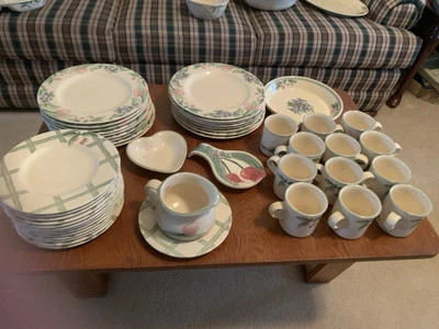 Gres Pfaltzgraff ~ “Fiesta en el jardín” ~ Platos, cuencos, tazas y más ~ por pieza Foto 1 de 4