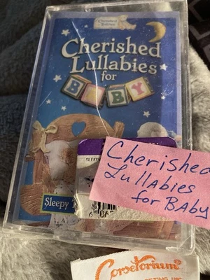 Cherished Lullabies for Baby: Sleepy Time Instrumentals Cassette New Sealed - Image 1 of 2