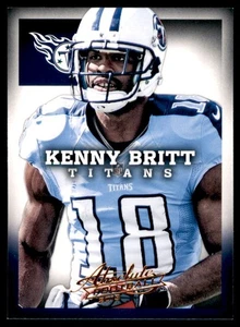2013 Panini Absolute - Kenny Britt #96 - Picture 1 of 2