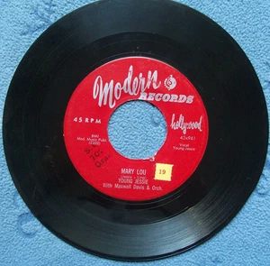 Young Jessie...Mary Lou...R&B  Doo Wop 45 rpm 1955 - Picture 1 of 2