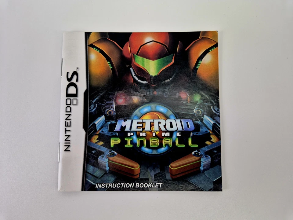 Manual Only - Metroid Prime Pinball Nintendo DS - No Game Included  - Image 1 of 1