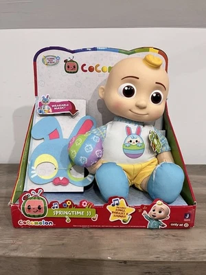 MUÑECA COCOMELON JJ Primavera con Máscara y Canción de Pascua Usable NUEVA 2022 Foto 1 de 4