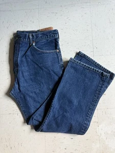 Jeans Levis 517 Adulto 38x30 Azul Denim Bootcut Rojo Pestaña Western Hombres #05 - Imagen 1 de 5