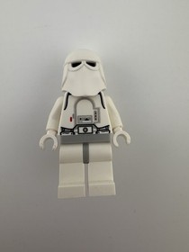 Lego Snowtrooper Minifig sw0101 Light Grey Hips White Hands 4483-1