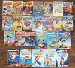 HUGE Lot of 26 FLAT STANLEY Series Books by Jeff Brown Worldwide Missions - Bild 1 von 5