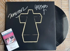 JUSTICE SIGNED CROSS VINYL LP record JSA autograph DJ EDM RARE - Picture 1 of 1