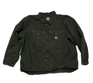 Herrenjacke grün gefüttert Carhartt 3X - Bild 1 von 3