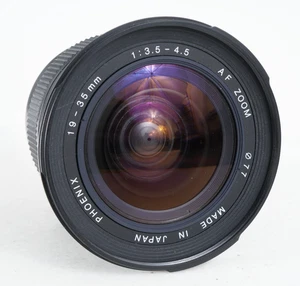 -[EX++] PHOENIX 19-35MM 1:3.5-4.5 AF ZOOM FOR SONY/MINOLTA A MOUNT CAMERAS(2794) - Picture 1 of 5