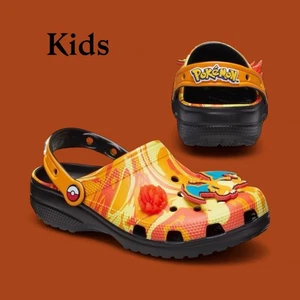 Kinder Crocs Classic Clog Pokemon Charizard Feuerrot Junioren NEU (SELTEN) - Bild 1 von 7