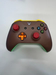 Xbox Wireless Controller – Custom „Chang 2.0“ Braun/Grün – Bluetooth – SEHR GUT - Bild 1 von 2