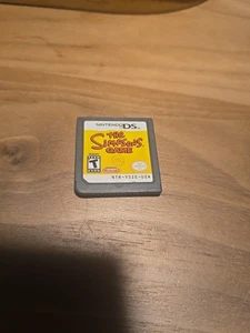 Juego Los Simpson Nintendo DS Forma Áspera Probado y Funciona! - Imagen 1 de 2