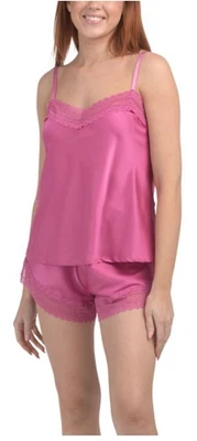 Новый с Ярлыками Honeydew розовый камзол w/соответствующий эластичный пояс шорты размер большой - Изображение 1 из 2