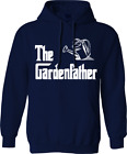 The Garden Father Hoodie  Fisherman Reel Bait Father Funny Slogan Novelty Gifts