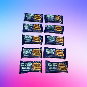 Nature’s Bakery Fig Bars Healthier Choice Blueberry 10 Count - Picture 1 of 6