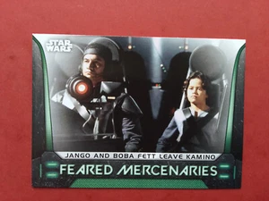 Star Wars Topps Bounty hunters Feared mercenaries inserts Jango et Boba n° I-J3 - Bild 1 von 1