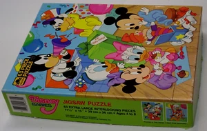 1984 Golden Jigsaw Puzzle Disney Babies 63pcs Complete w/Box - Picture 1 of 2