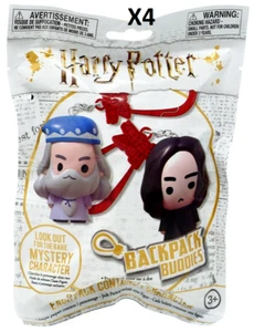 LOT OF 4 Harry Potter Backpack Buddies Series 2 Blind Surprise Bags New - Picture 1 of 4